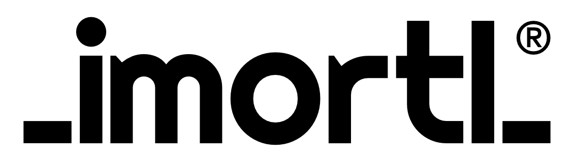 Imortl logo black