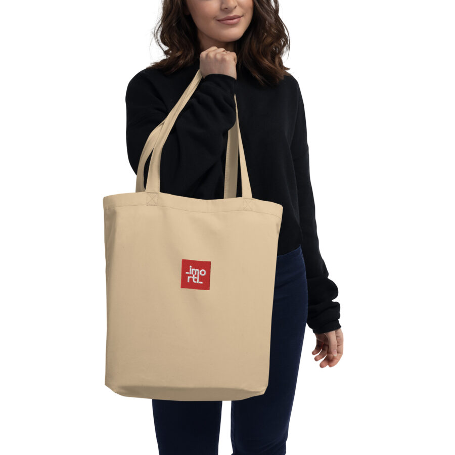 eco tote bag oyster front 6385c2fe46bbe