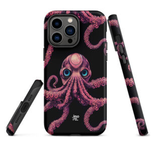 Cyberpunk Octopus iPhone case