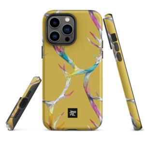 Mustard yellow iPhone case