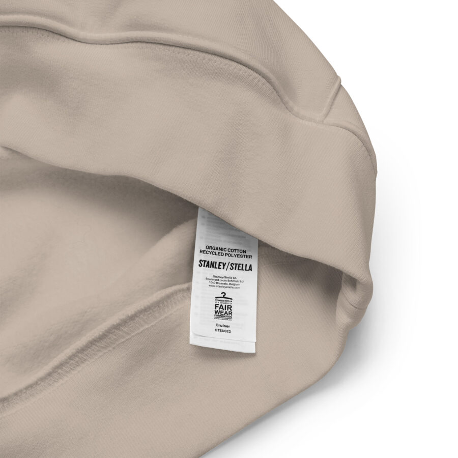 essential eco hoodie desert dust product details 3