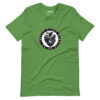 Ezek 36:26 No longer stone hearted Christian unisex t-shirt leaf front
