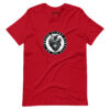 Ezek 36:26 No longer stone hearted Christian unisex t-shirt red front
