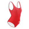 all over print one piece swimsuit white right eaaa