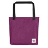 all over print tote black x mockup fded