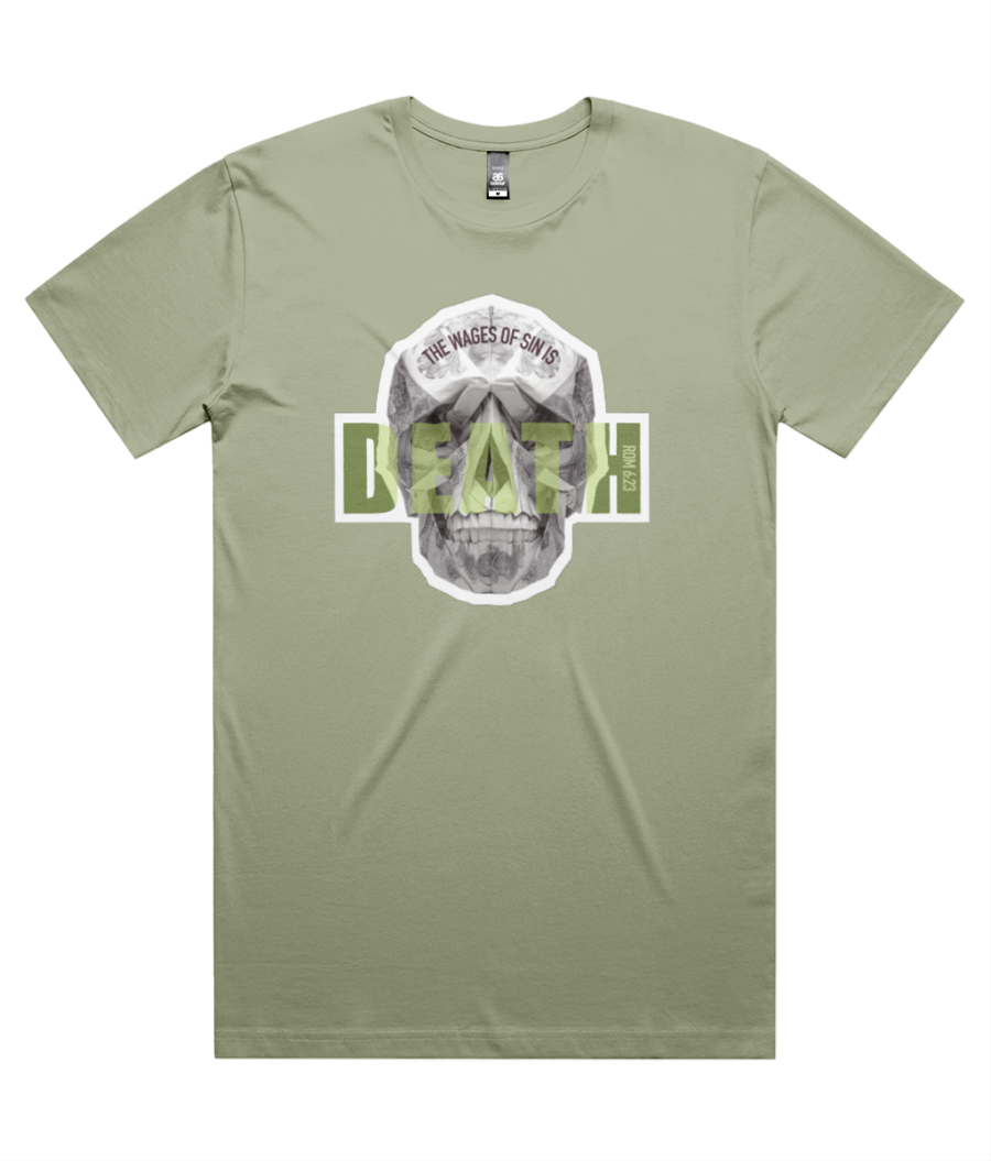 Provocative Rom 6:23 christian t-shirt - Image 3