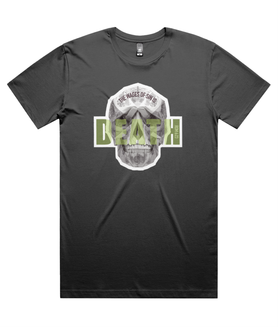 Provocative Rom 6:23 christian t-shirt - Image 4
