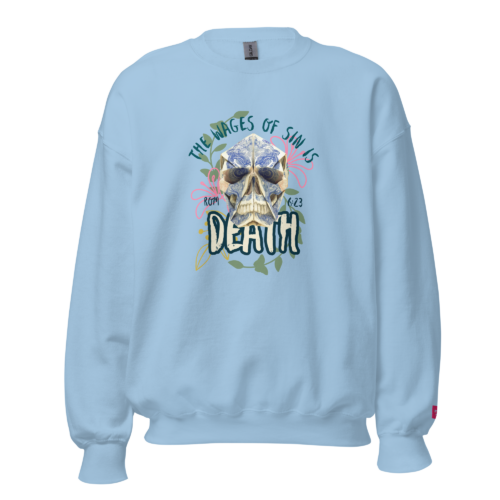 Wages of Sin sweatshirt - pastel colours