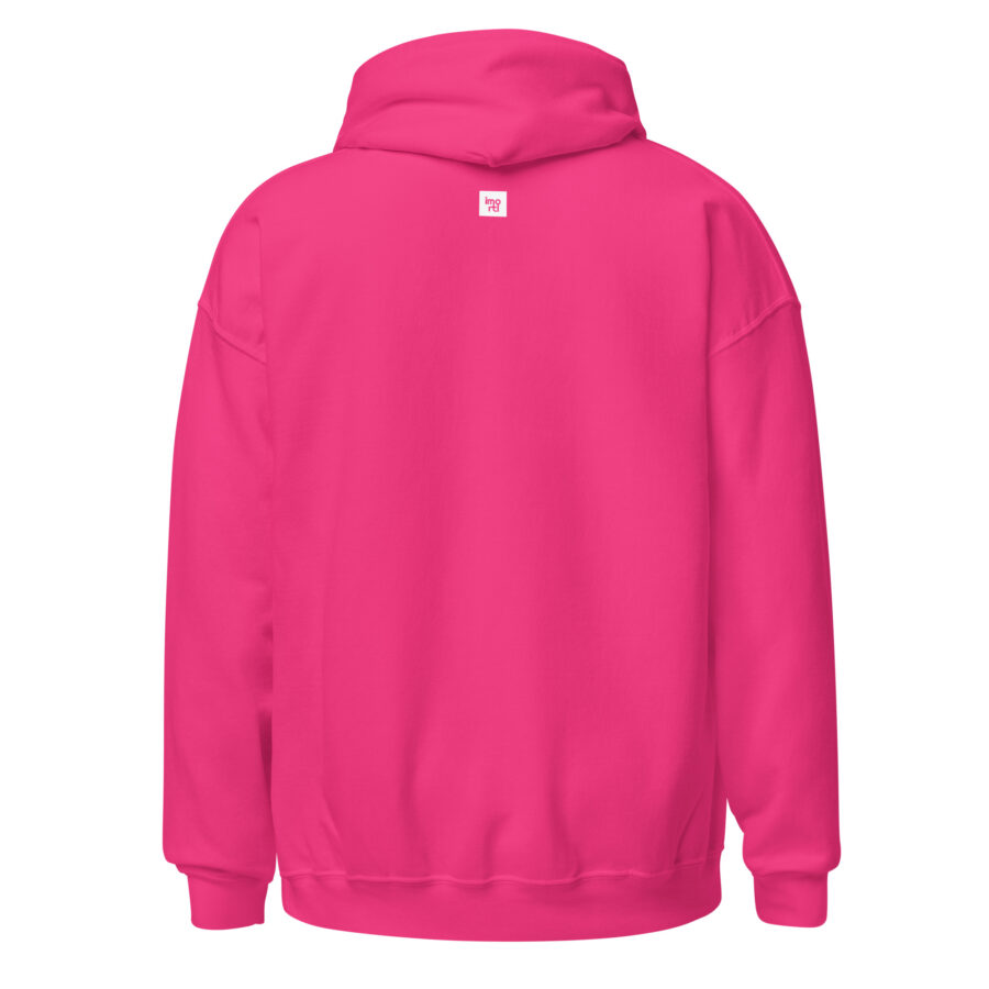Bright Pink Christian Wages of Sin Hoodie - Image 4