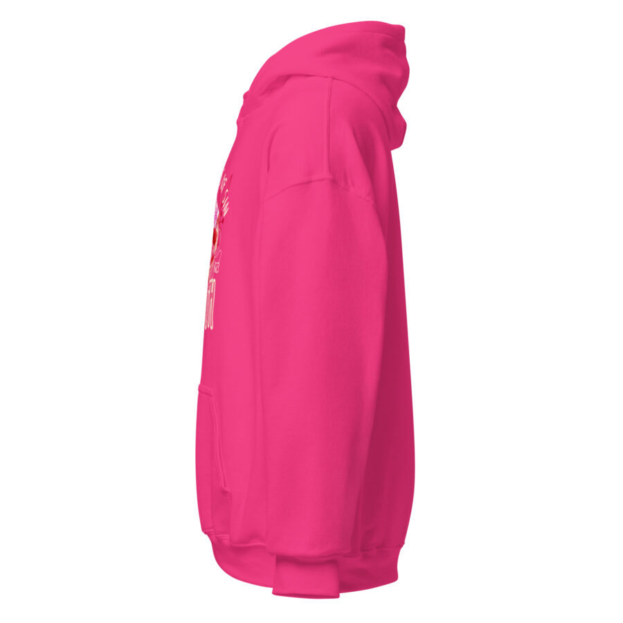 Bright Pink Christian Wages of Sin Hoodie - Image 5