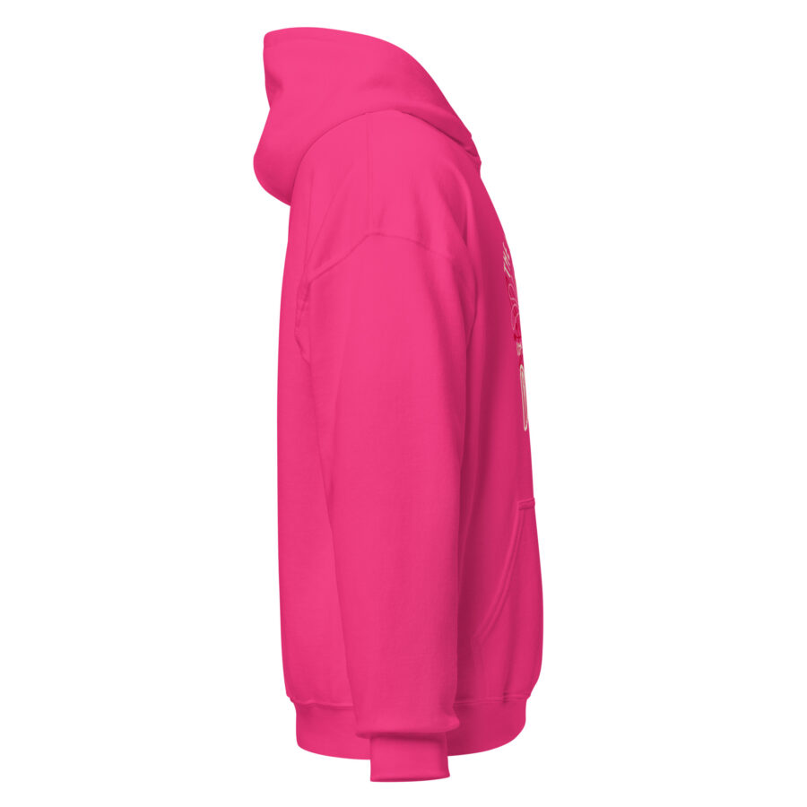 Bright Pink Christian Wages of Sin Hoodie - Image 6