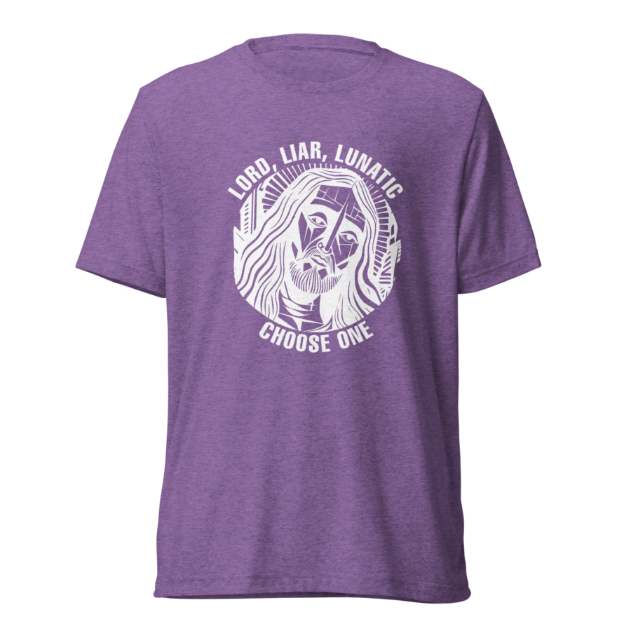 lord-lier-lunatic-christian-t-shirt-purple-triblend-front.png